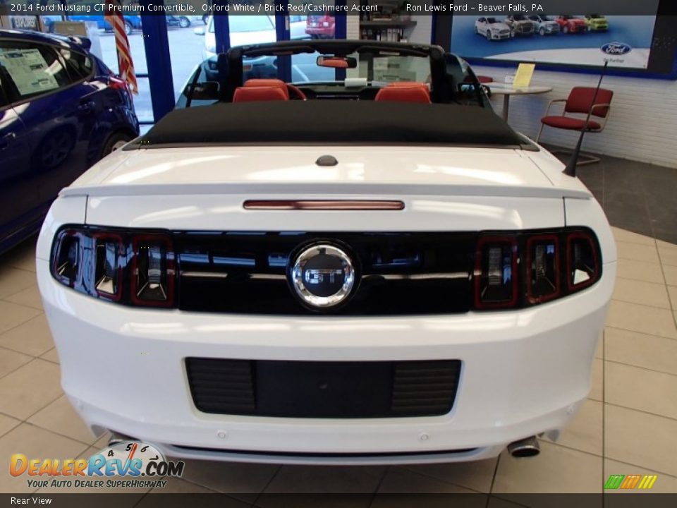 Rear View - 2014 Ford Mustang