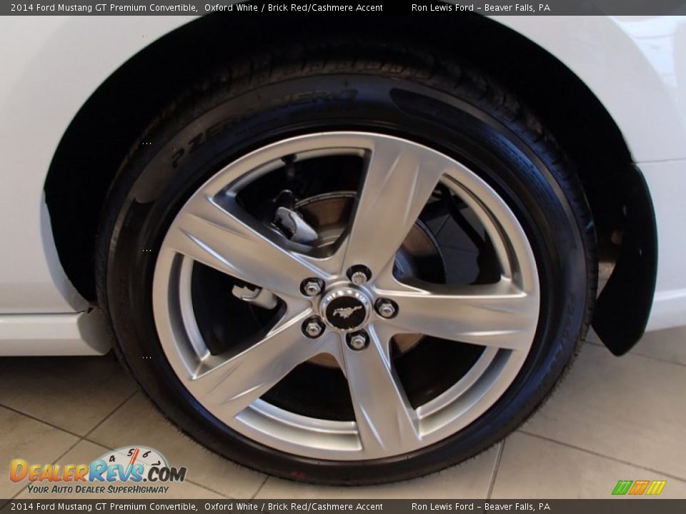 2014 Ford Mustang GT Premium Convertible Wheel Photo #8
