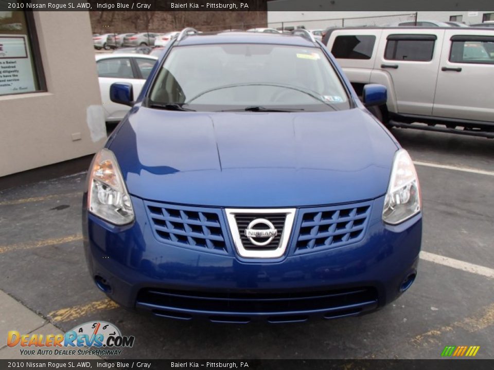 Indigo Blue 2010 Nissan Rogue SL AWD Photo #2