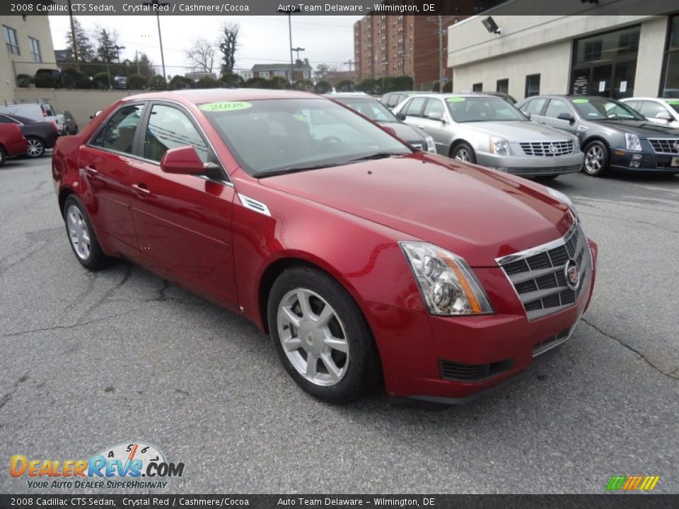 Front 3/4 View of 2008 Cadillac CTS Sedan Photo #4