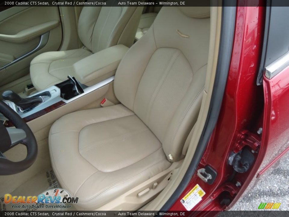 Front Seat of 2008 Cadillac CTS Sedan Photo #12