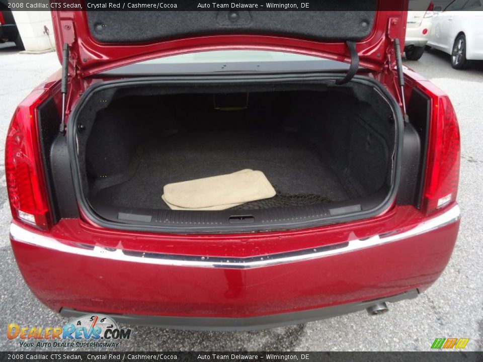 2008 Cadillac CTS Sedan Trunk Photo #21