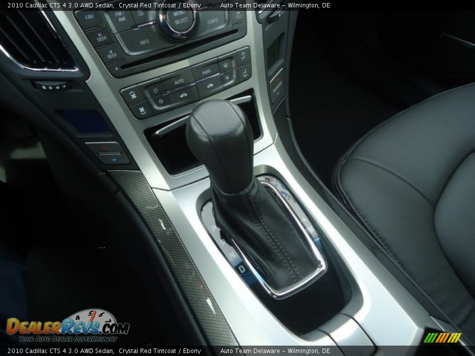 2010 Cadillac CTS 4 3.0 AWD Sedan Crystal Red Tintcoat / Ebony Photo #14