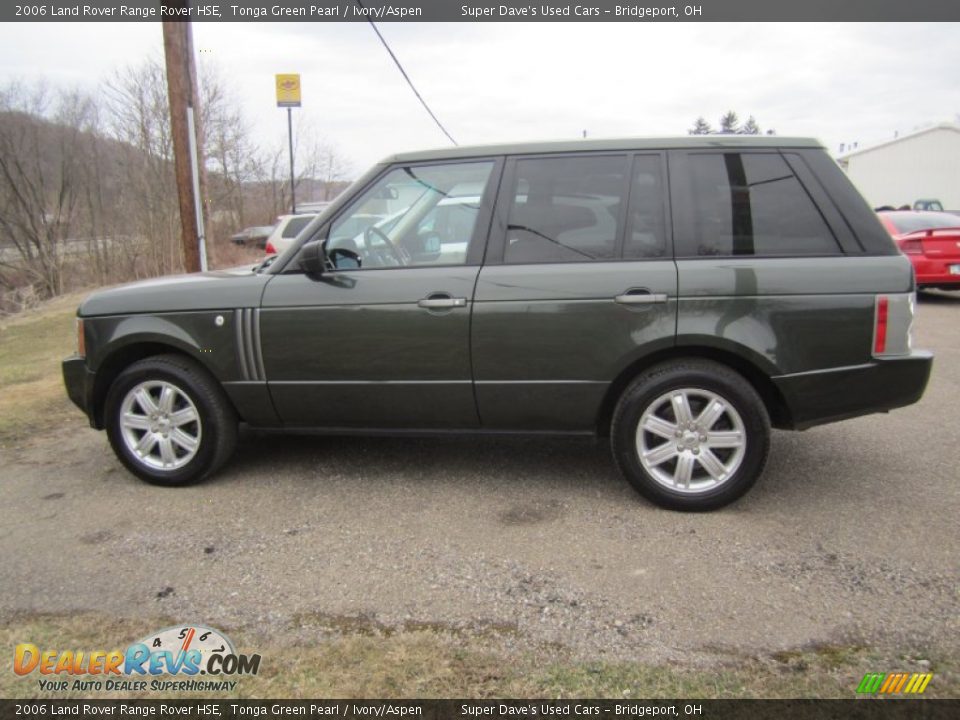 2006 Land Rover Range Rover HSE Tonga Green Pearl / Ivory/Aspen Photo #4