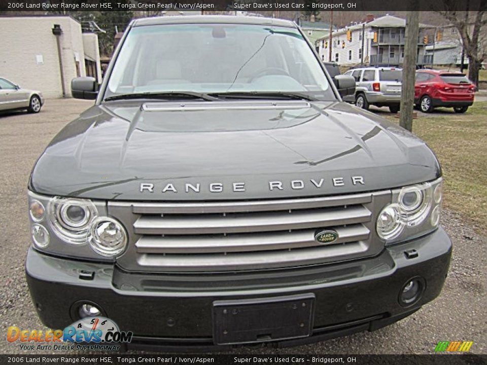 2006 Land Rover Range Rover HSE Tonga Green Pearl / Ivory/Aspen Photo #13