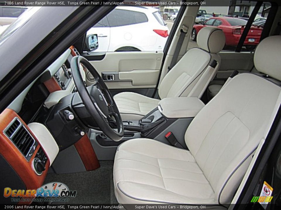 Front Seat of 2006 Land Rover Range Rover HSE Photo #14