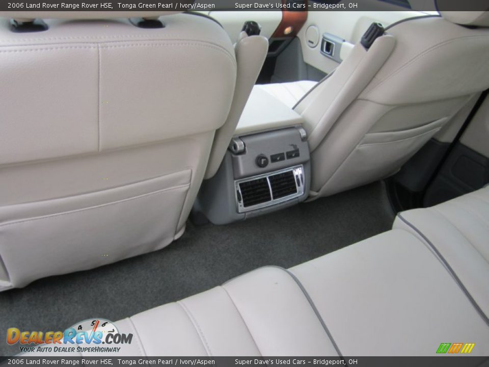 2006 Land Rover Range Rover HSE Tonga Green Pearl / Ivory/Aspen Photo #22