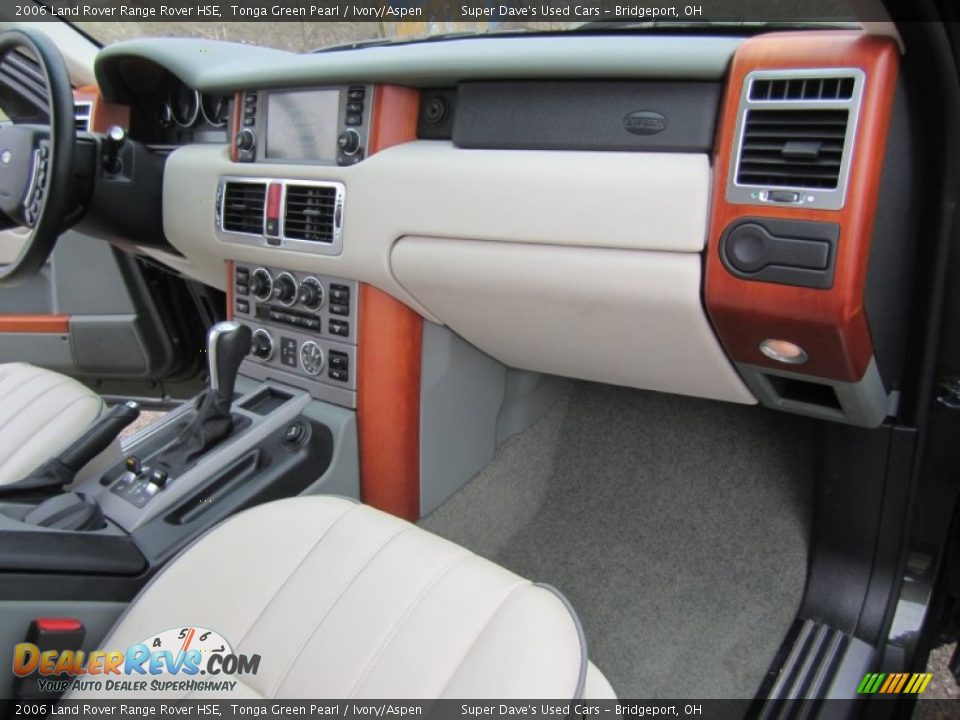2006 Land Rover Range Rover HSE Tonga Green Pearl / Ivory/Aspen Photo #28