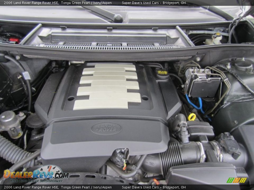 2006 Land Rover Range Rover HSE Tonga Green Pearl / Ivory/Aspen Photo #36