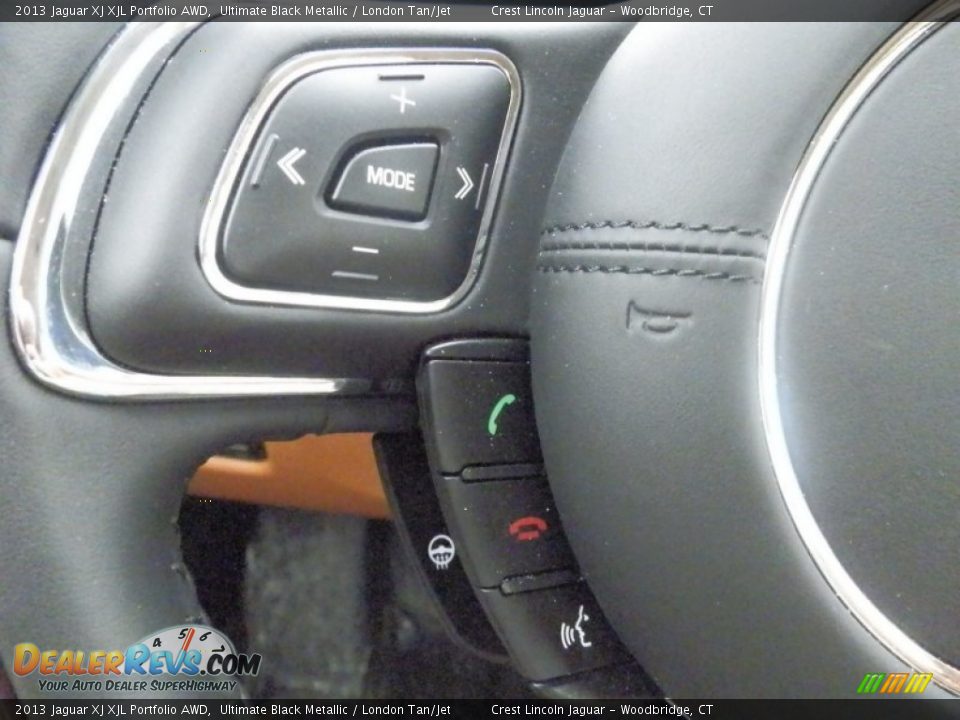 Controls of 2013 Jaguar XJ XJL Portfolio AWD Photo #12