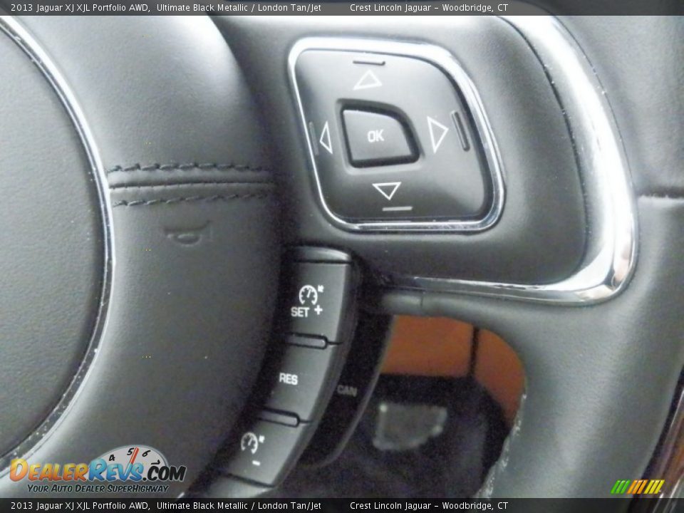 Controls of 2013 Jaguar XJ XJL Portfolio AWD Photo #13