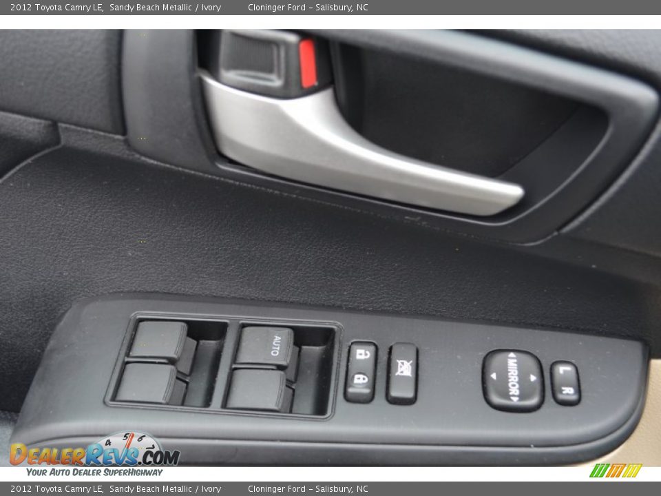 2012 Toyota Camry LE Sandy Beach Metallic / Ivory Photo #9