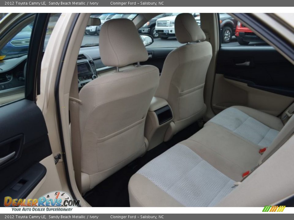 2012 Toyota Camry LE Sandy Beach Metallic / Ivory Photo #12