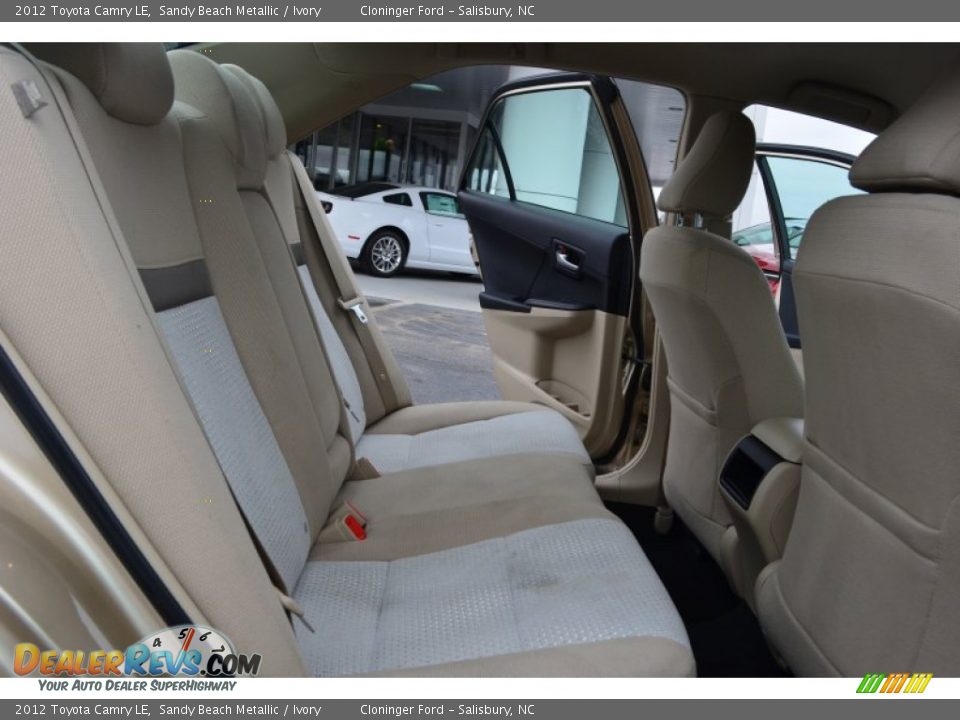 2012 Toyota Camry LE Sandy Beach Metallic / Ivory Photo #14