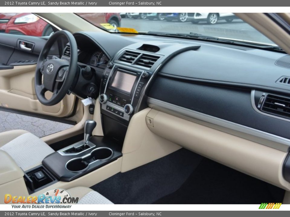 2012 Toyota Camry LE Sandy Beach Metallic / Ivory Photo #16