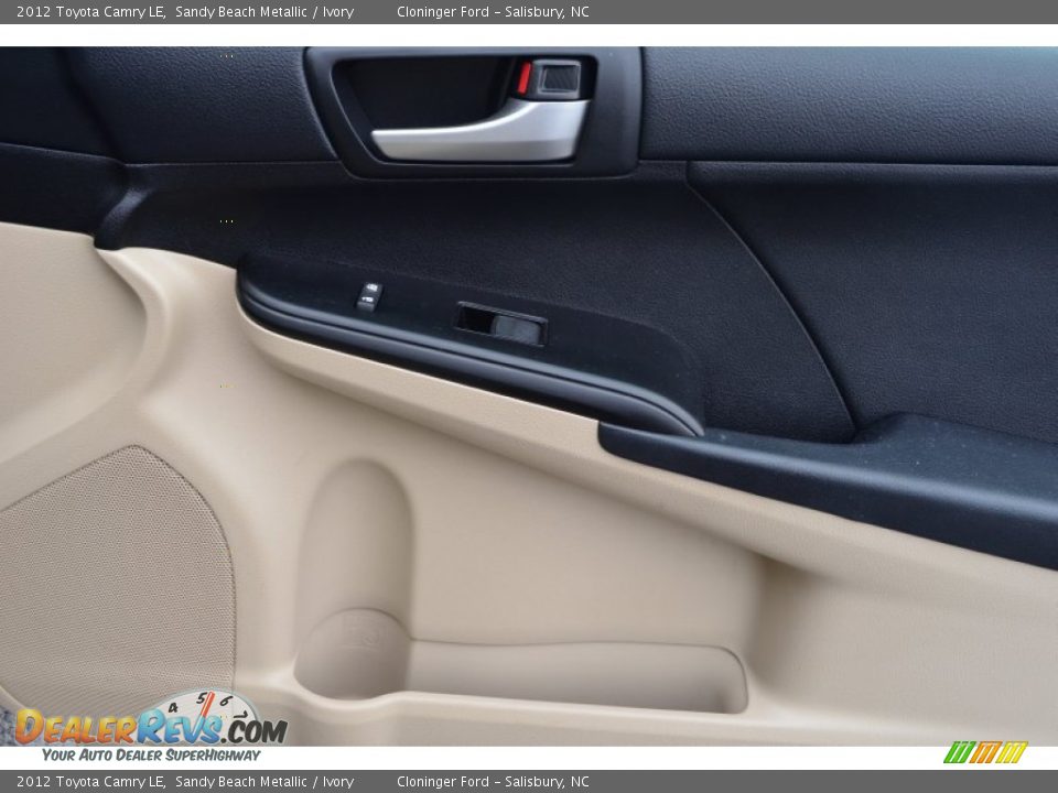 2012 Toyota Camry LE Sandy Beach Metallic / Ivory Photo #17