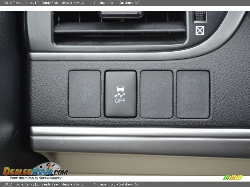 2012 Toyota Camry LE Sandy Beach Metallic / Ivory Photo #23