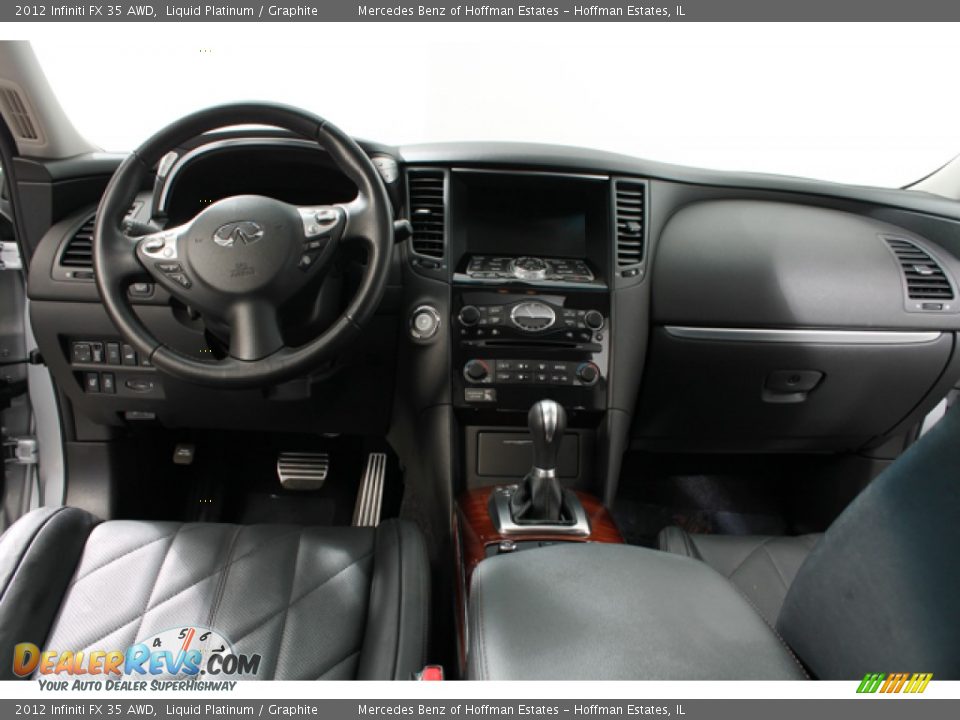 Dashboard of 2012 Infiniti FX 35 AWD Photo #6