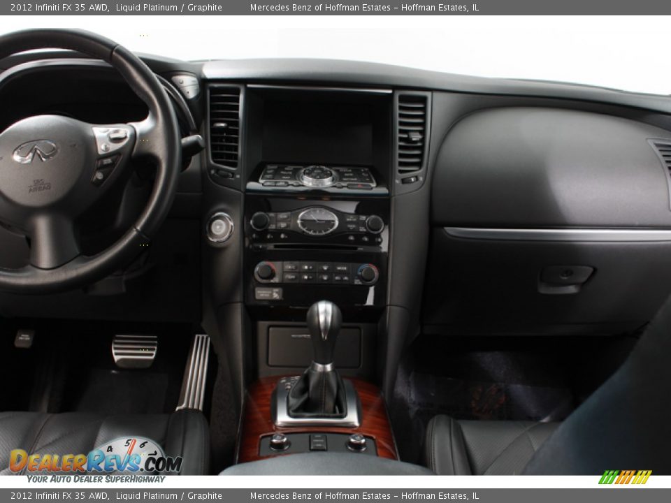 2012 Infiniti FX 35 AWD Liquid Platinum / Graphite Photo #9