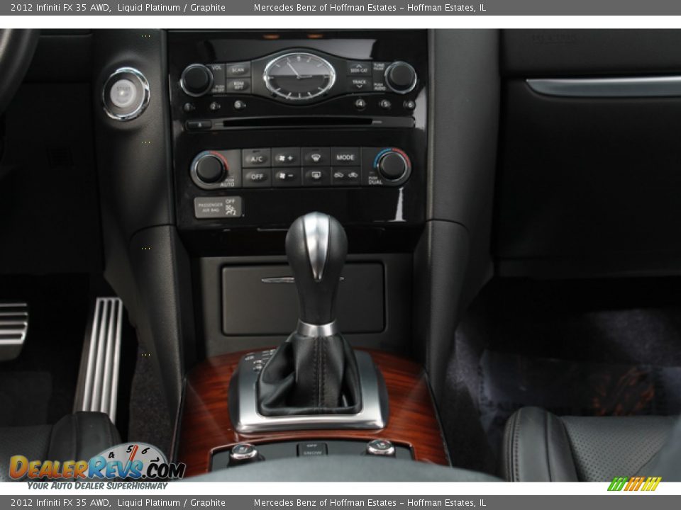 2012 Infiniti FX 35 AWD Shifter Photo #11