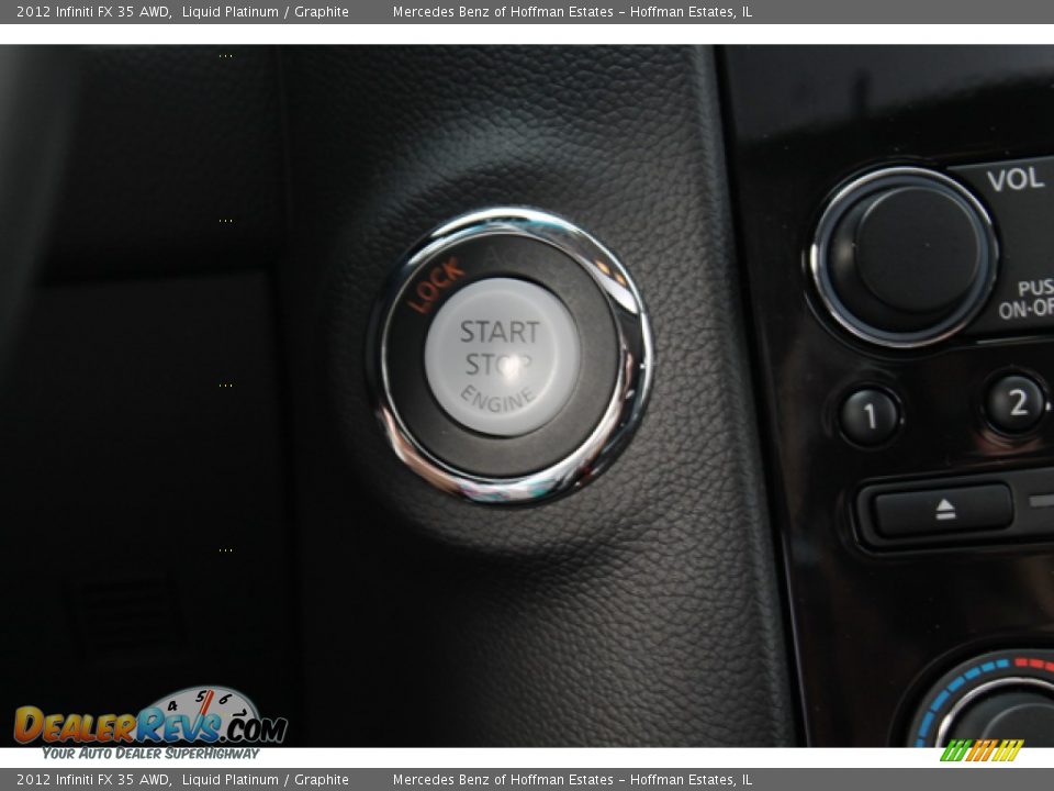 Controls of 2012 Infiniti FX 35 AWD Photo #21