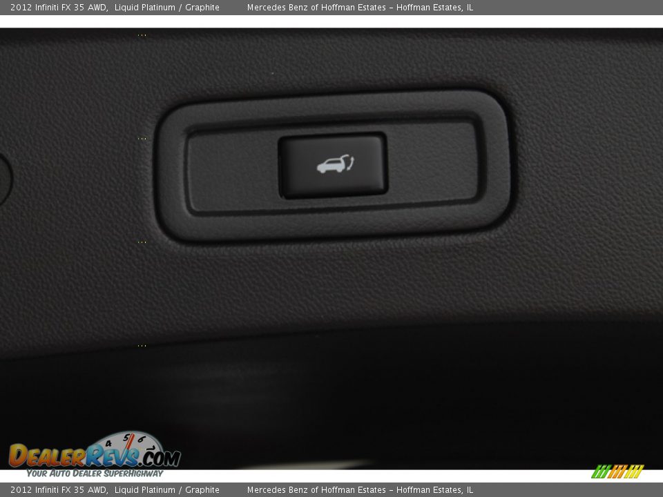 2012 Infiniti FX 35 AWD Liquid Platinum / Graphite Photo #23