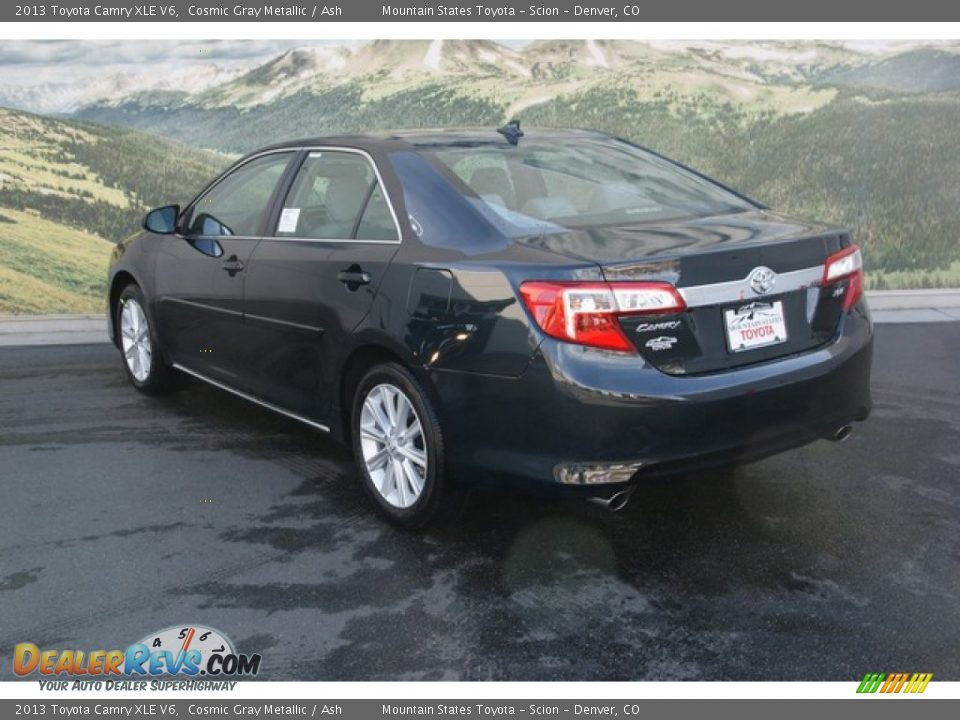 2013 Toyota Camry XLE V6 Cosmic Gray Metallic / Ash Photo #2