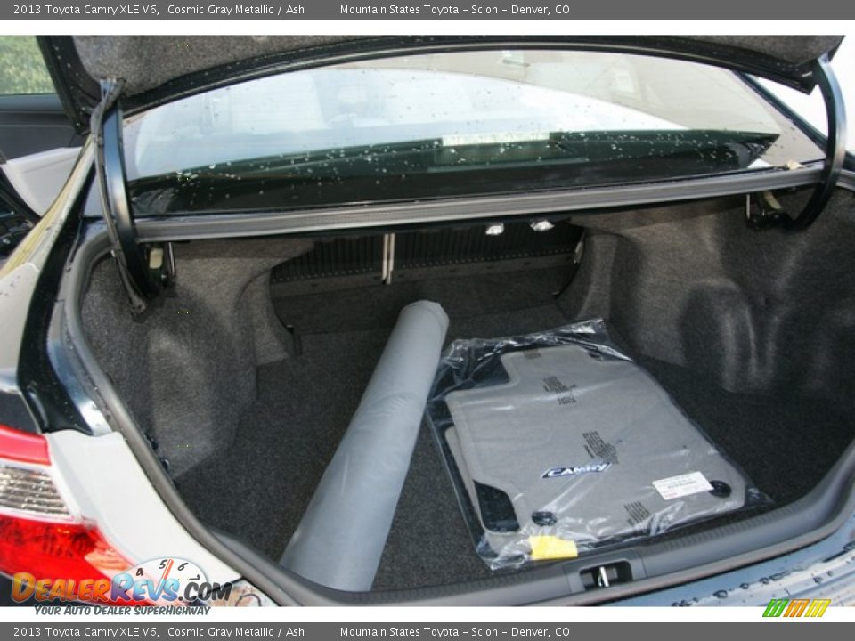 2013 Toyota Camry XLE V6 Cosmic Gray Metallic / Ash Photo #8
