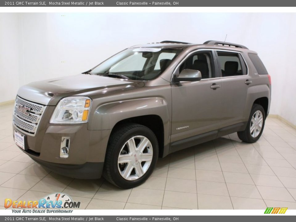 2011 GMC Terrain SLE Mocha Steel Metallic / Jet Black Photo #3