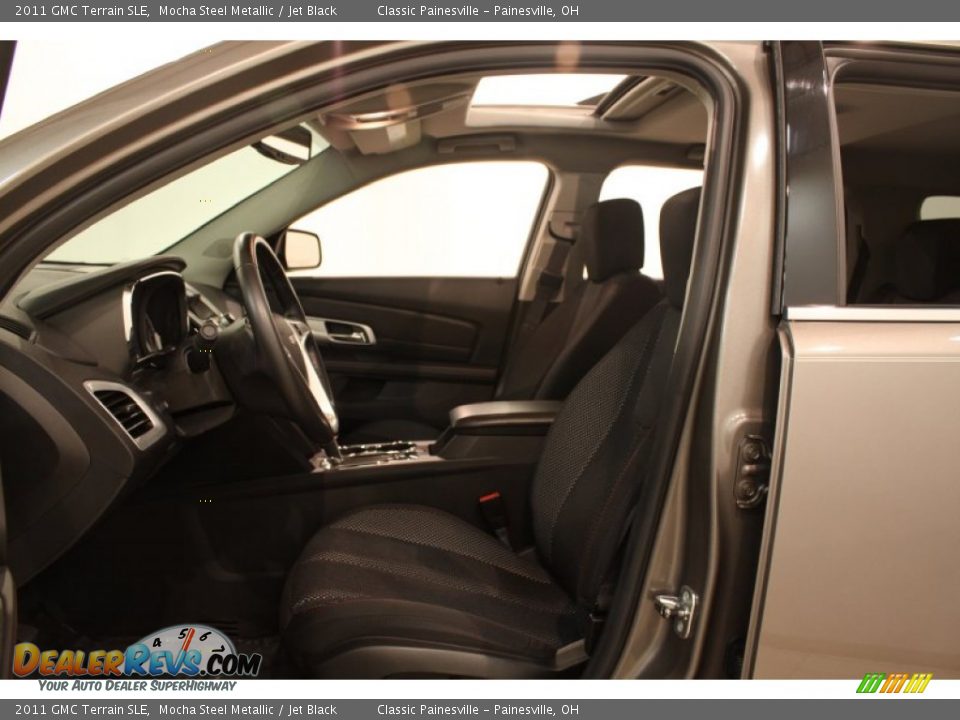 2011 GMC Terrain SLE Mocha Steel Metallic / Jet Black Photo #6