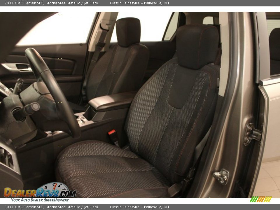 2011 GMC Terrain SLE Mocha Steel Metallic / Jet Black Photo #7