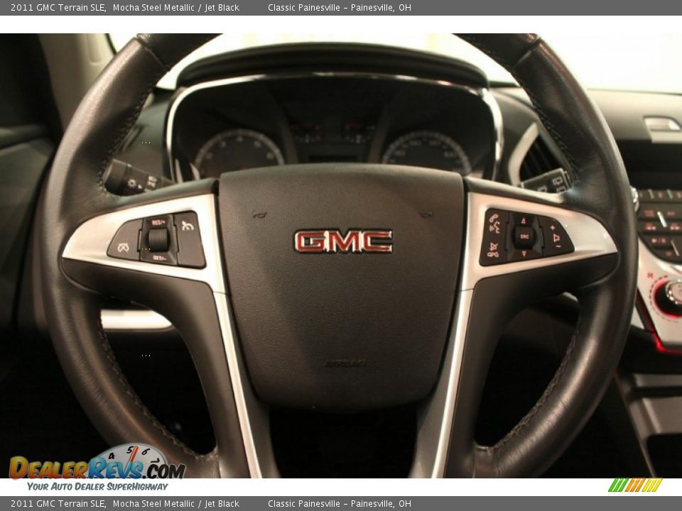 2011 GMC Terrain SLE Mocha Steel Metallic / Jet Black Photo #8