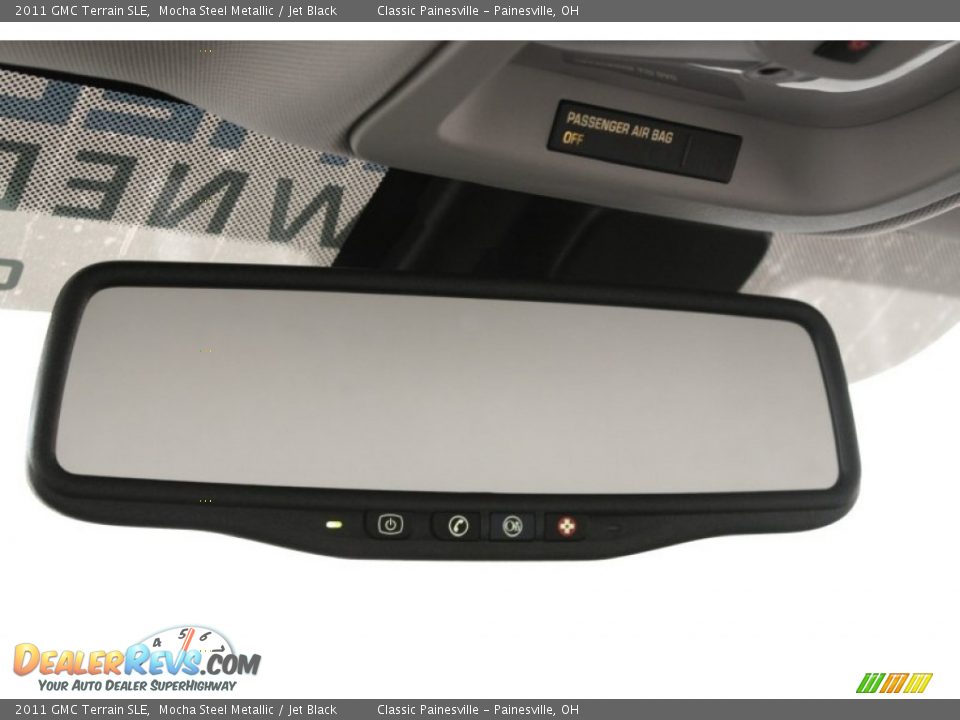 2011 GMC Terrain SLE Mocha Steel Metallic / Jet Black Photo #10