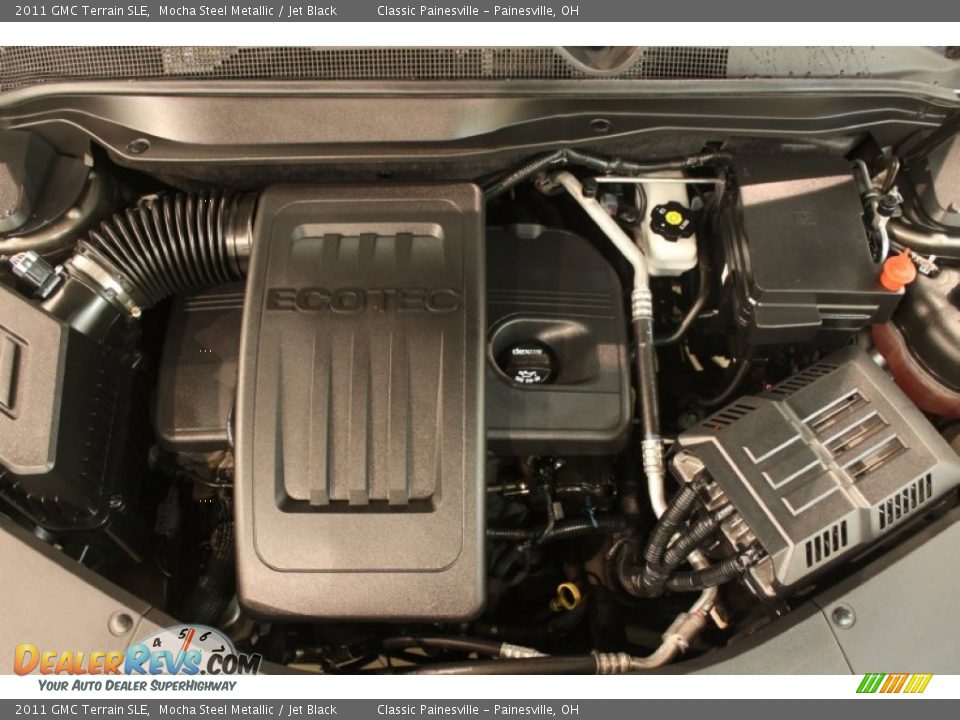 2011 GMC Terrain SLE Mocha Steel Metallic / Jet Black Photo #16