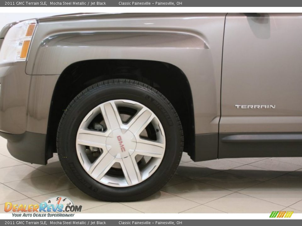 2011 GMC Terrain SLE Mocha Steel Metallic / Jet Black Photo #17