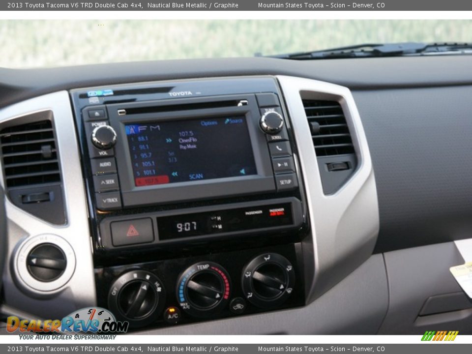 2013 Toyota Tacoma V6 TRD Double Cab 4x4 Nautical Blue Metallic / Graphite Photo #6
