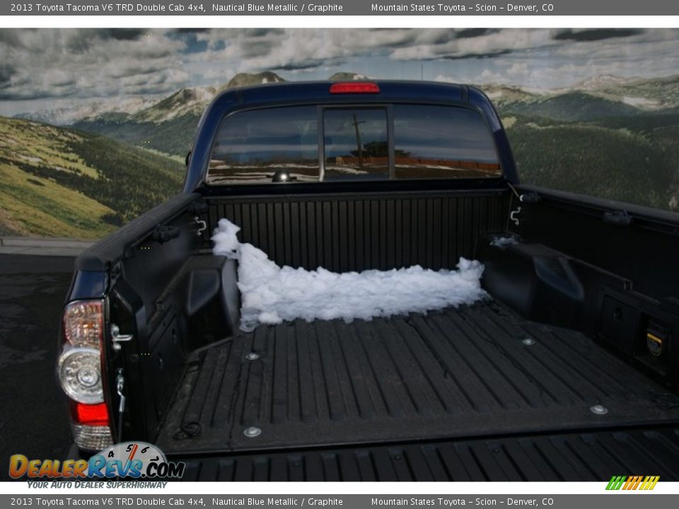2013 Toyota Tacoma V6 TRD Double Cab 4x4 Nautical Blue Metallic / Graphite Photo #8