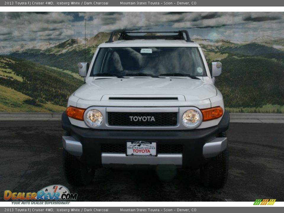 2013 Toyota FJ Cruiser 4WD Iceberg White / Dark Charcoal Photo #3