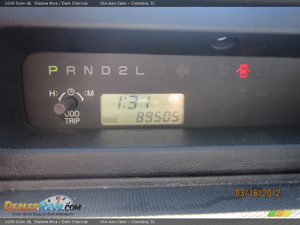 2006 Scion xB Shadow Mica / Dark Charcoal Photo #23