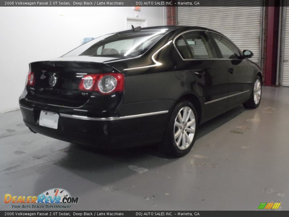 2006 Volkswagen Passat 2.0T Sedan Deep Black / Latte Macchiato Photo #4