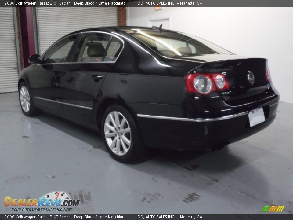 2006 Volkswagen Passat 2.0T Sedan Deep Black / Latte Macchiato Photo #15