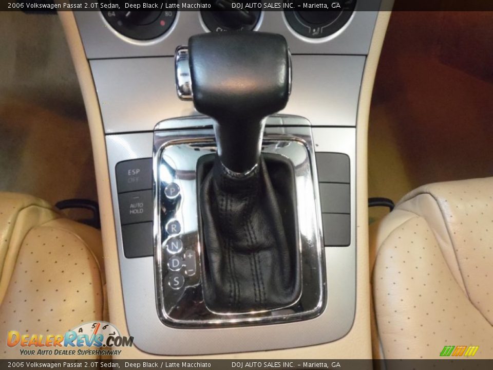 2006 Volkswagen Passat 2.0T Sedan Deep Black / Latte Macchiato Photo #21