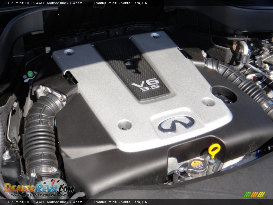 2012 Infiniti FX 35 AWD 3.5 Liter DOHC 24-Valve CVTCS V6 Engine Photo #16