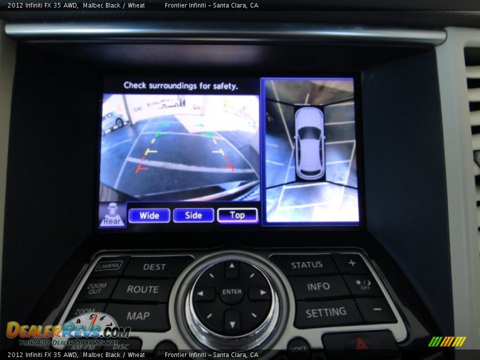 Controls of 2012 Infiniti FX 35 AWD Photo #18
