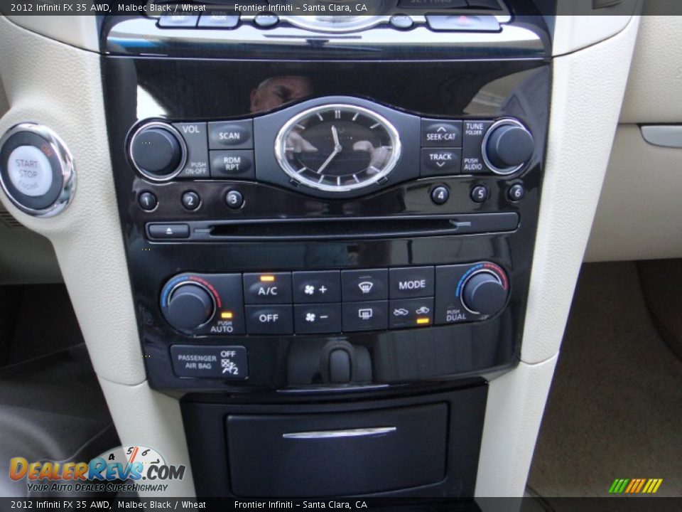 Controls of 2012 Infiniti FX 35 AWD Photo #22