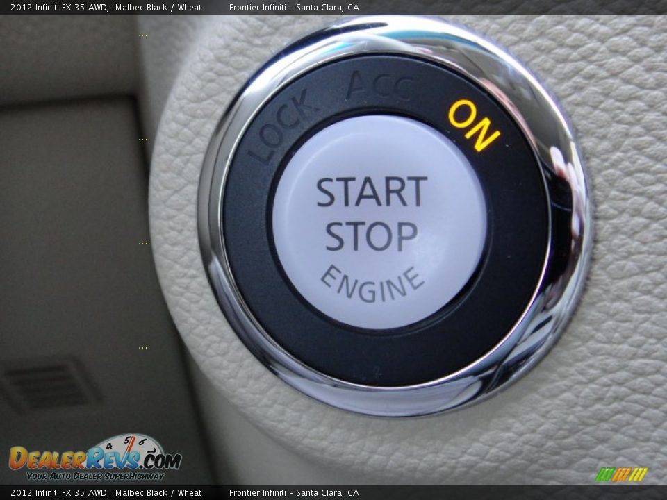 Controls of 2012 Infiniti FX 35 AWD Photo #24