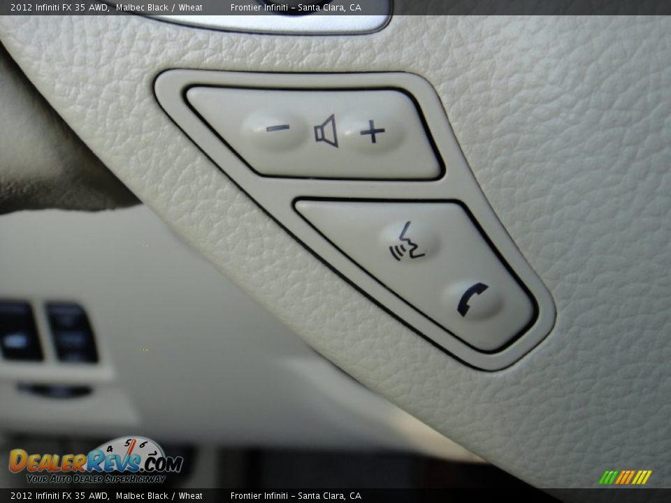 Controls of 2012 Infiniti FX 35 AWD Photo #31