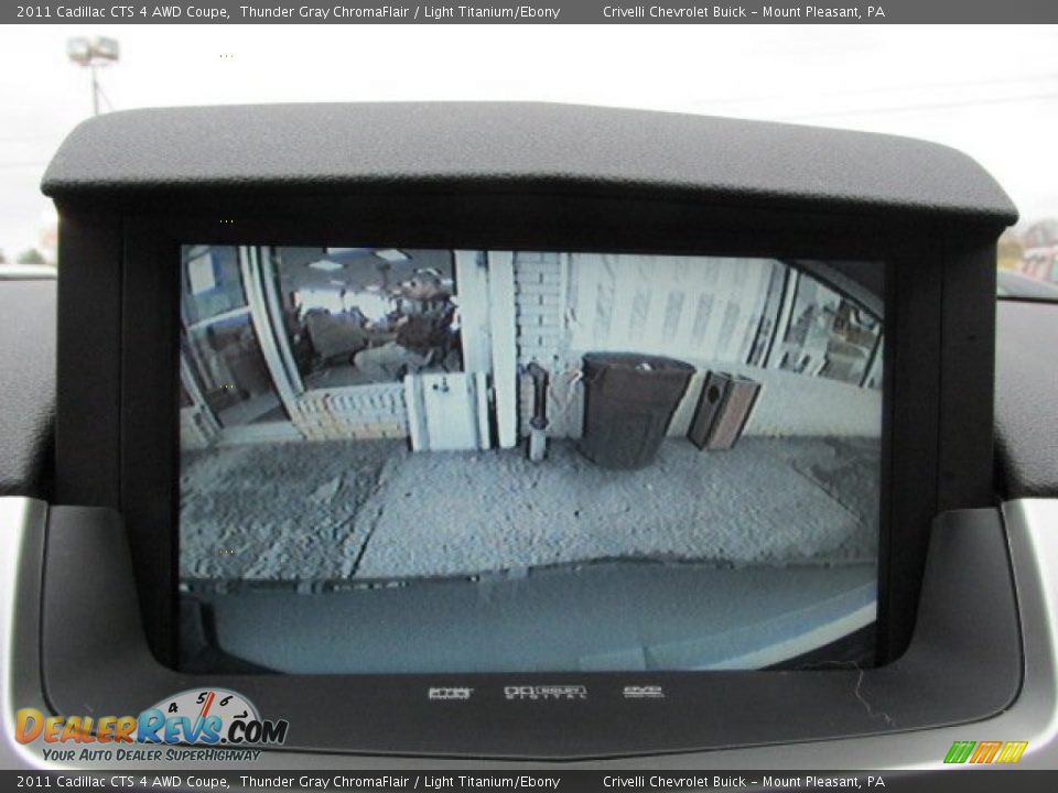 2011 Cadillac CTS 4 AWD Coupe Thunder Gray ChromaFlair / Light Titanium/Ebony Photo #31