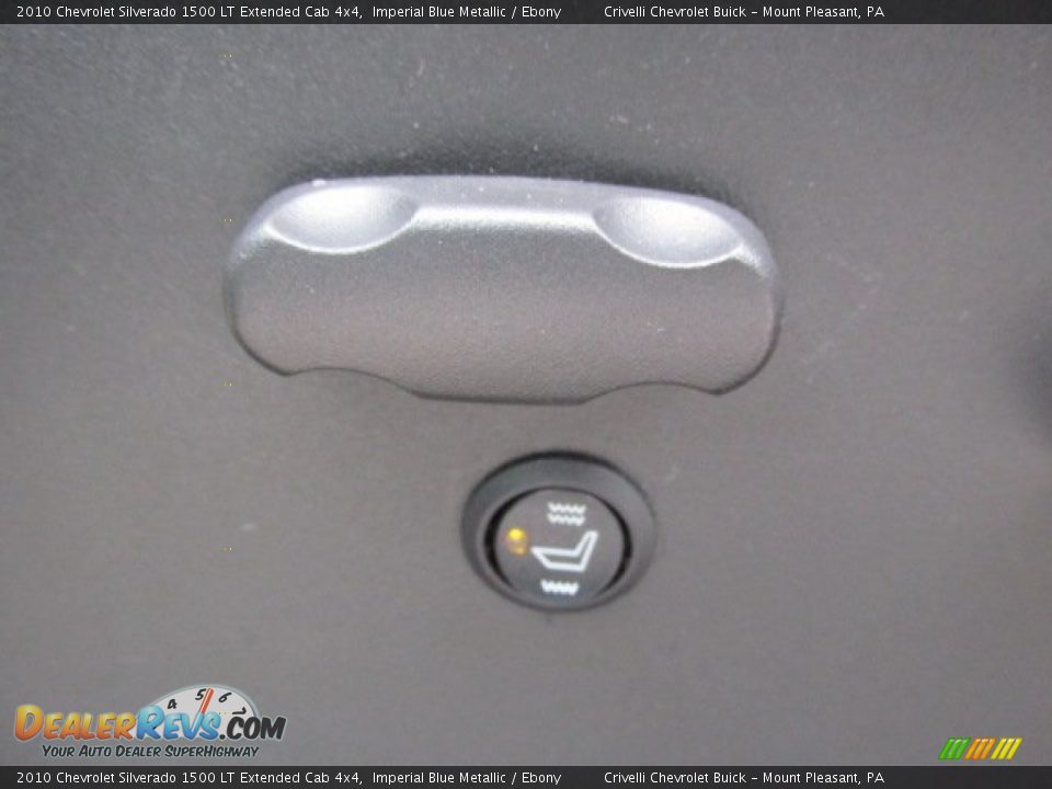2010 Chevrolet Silverado 1500 LT Extended Cab 4x4 Imperial Blue Metallic / Ebony Photo #26