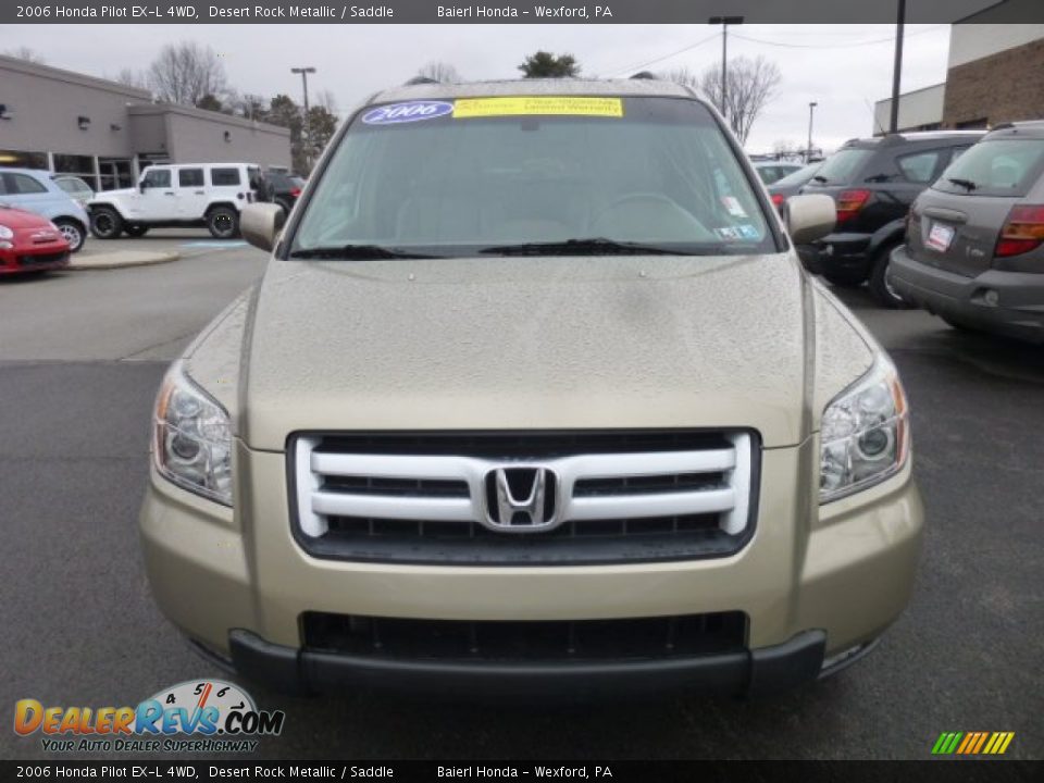 2006 Honda Pilot EX-L 4WD Desert Rock Metallic / Saddle Photo #2